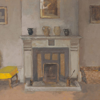 Eleanor Crow: The Yellow Couch at The George Tavern Sold