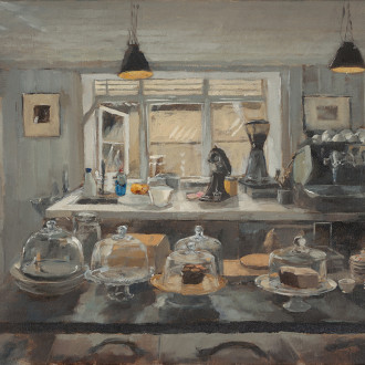 Eleanor Crow: Interior of Town House Kitchen Sold