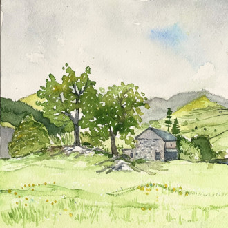 Peter Elwell: From Windermere towards Fairfield £275