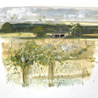 Miranda Harvey: Field from Garden, Summer £225