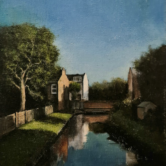 The New River 20 x 15cm £750