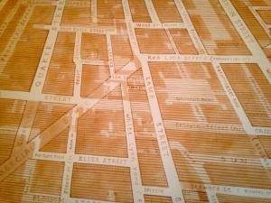 Huguenots of Spitalfields map