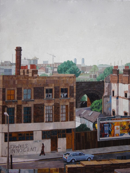 Doreen Fletcher Turners Road (1988) oil on canvas 61 x 51cm £1750