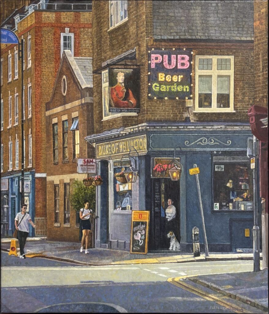 Doreen Fletcher Corners exhibition Town House Spitalfields