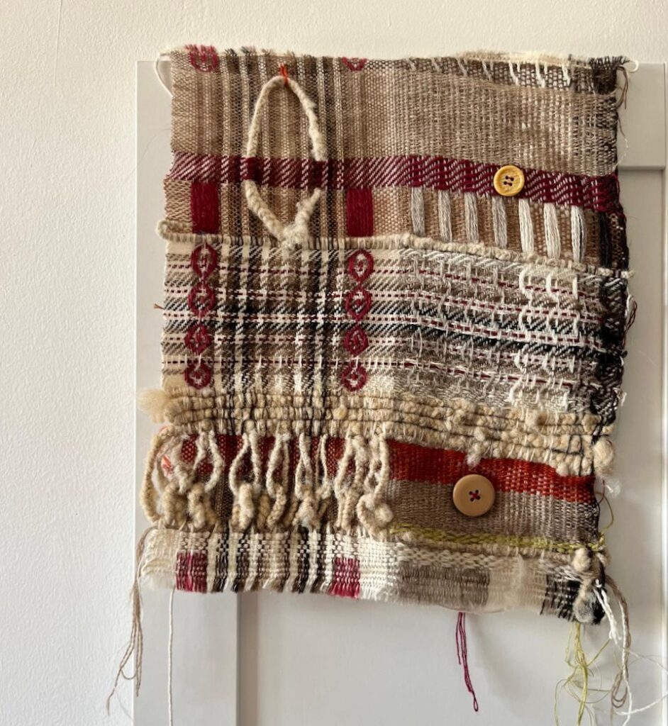 Inter Woven textile art exhibition Town House Spitalfields 
